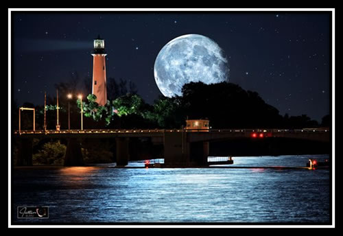 Full Moon and Moon Light Evening Cruises Jupiter Florida